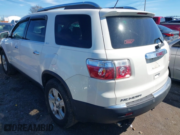2008 GMC Acadia SLT2 with VIN 1GKER33718J135116, listed as a IAAI auction lot 41835196 with 215,390 mi miles. Bid and sale history available at carsss.com. Image 3.