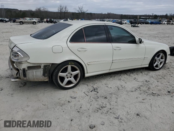 2009 Mercedes-Benz E-Class Luxury 3.5L with VIN WDBUF56X39B362163, listed as a Copart auction lot 47314845 with 105,375 mi miles and Salvage Title. Bid and sale history available at carsss.com. Image 3.