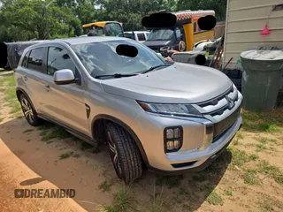 2020 Mitsubishi Outlander ES z VIN JA4AP3AU7LU021759, wystawiony jako Copart lot #60455635 z przebiegiem 119 538 mil mil oraz Czysty tytuł • Clean title. Historia ofert i sprzedaży dostępna na DreamBid. Obrazek 1.