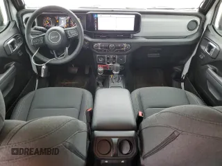 2024 Jeep Wrangler Sport with VIN 1C4PJXDG7RW364535, listed as a Copart auction lot 89122785 with 1,631 mi miles and Salvage Title. Bid and sale history available at DreamBid. Image 8.