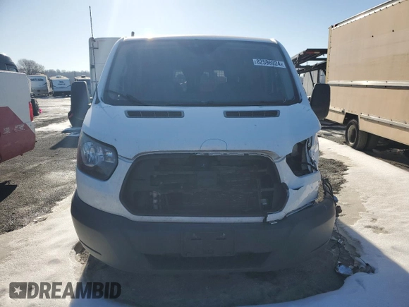 2016 Ford Transit Cargo with VIN 1FTYE1ZM5GKA06617, listed as a Copart auction lot 82596924 with 150,742 mi miles and Salvage Title. Bid and sale history available at carsss.com. Image 5.