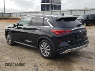2019 Infiniti QX50 LUXE with VIN 3PCAJ5M3XKF140449, listed as a Copart auction lot 66702012 with 48,468 mi miles. Bid and sale history available at carsss.com. Image 3.
