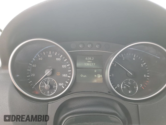 2010 Mercedes-Benz M 350 with VIN 4JGBB5GB2AA539489, listed as a Copart auction lot 83767804 with 139,277 mi miles and Salvage Title. Bid and sale history available at DreamBid. Image 9.