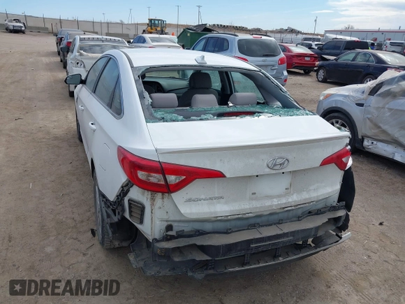 2017 Hyundai Sonata SE with VIN 5NPE24AF4HH502146, listed as a IAAI auction lot 41806979 with 88,289 mi miles and . Bid and sale history available at DreamBid. Image 6.