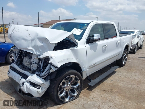 2024 Ram 1500 Limited z VIN 1C6SRFHTXRN208717, wystawiony jako IAAI lot #42372730 z przebiegiem 5 872 mil mil oraz . Historia ofert i sprzedaży dostępna na DreamBid. Obrazek 2.