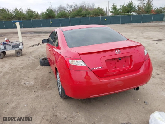 2010 Honda Civic Cpe EX with VIN 2HGFG1B8XAH521210, listed as a IAAI auction lot 41837547 with 132,911 mi miles. Bid and sale history available at carsss.com. Image 3.