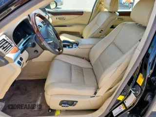 2014 Lexus LS 460 L with VIN JTHGL5EF3E5053378, listed as a Copart auction lot 61666425 with 68,013 mi miles and Salvage title. Bid and sale history available at DreamBid. Image 7.