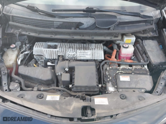 2017 Toyota Prius v Two with VIN JTDZN3EU1HJ066102, listed as a IAAI auction lot 41429125 with 168,152 mi miles. Bid and sale history available at carsss.com. Image 10.