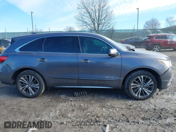 2020 Acura MDX w/Technology Pkg with VIN 5J8YD3H50LL002439, listed as a IAAI auction lot 41560504 with 23,487 mi miles. Bid and sale history available at carsss.com. Image 13.