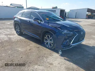 2022 Lexus RX with VIN 2T2HGMDA8NC083727, listed as a IAAI auction lot 41719989 with 39,666 mi miles. Bid and sale history available at carsss.com. Image 1.