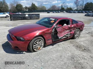 2014 Ford Mustang V6 with VIN 1ZVBP8AM6E5303330, listed as a Copart auction lot 49867005 with 163,071 mi miles and Clean Title. Bid and sale history available at carsss.com. Image 1.