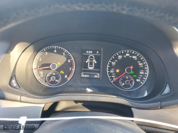 2014 Volkswagen Passat SE with VIN 1VWBP7A35EC009611, listed as a Copart auction lot 88846905 with 99,459 mi miles and Salvage Title. Bid and sale history available at carsss.com. Image 9.