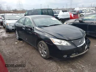 2009 Lexus ES with VIN JTHBJ46G692294649, listed as a IAAI auction lot 41578998 with 75,204 mi miles. Bid and sale history available at carsss.com. Image 1.