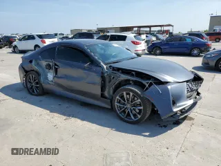 2021 Lexus RC with VIN JTHGZ5BC2M5023957, listed as a Copart auction lot 67286854 with 55,774 mi miles and Salvage Title. Bid and sale history available at carsss.com. Image 4.