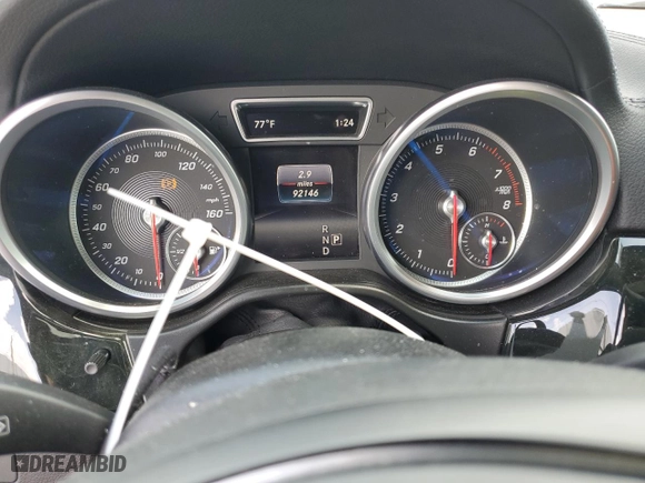 2017 Mercedes-Benz GLS with VIN 4JGDF6EE8HA939924, listed as a Copart auction lot 51121335 with 92,146 mi miles and Clean Title. Bid and sale history available at carsss.com. Image 9.