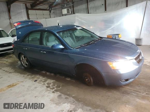 2006 Hyundai Sonata GLS with VIN 5NPEU46F66H022786, listed as a Copart auction lot 51565365 with 180,104 mi miles and Salvage Title. Bid and sale history available at DreamBid. Image 4.
