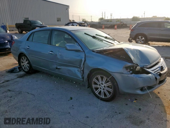 2008 Toyota Avalon XL z VIN 4T1BK36B58U322792, wystawiony jako Copart lot #58036285 z przebiegiem 162 363 mil mil oraz Szkoda całkowita • Salvage title. Historia ofert i sprzedaży dostępna na DreamBid. Obrazek 4.