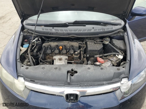 2007 Honda Civic Sdn EX with VIN 1HGFA16887L090289, listed as a Copart auction lot 53582445 with 154,484 mi miles and Clean Title. Bid and sale history available at carsss.com. Image 11.