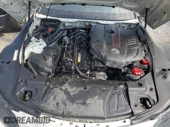 2020 Toyota Supra 3.0 with VIN WZ1DB4C03LW025590, listed as a Copart auction lot 58242644 with Not provided miles and Salvage title. Bid and sale history available at DreamBid. Image 11.