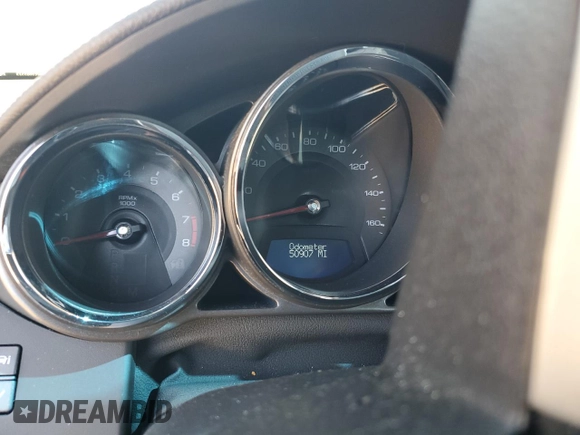 2011 Cadillac CTS Premium with VIN 1G6DS1ED0B0146787, listed as a Copart auction lot 55030995 with 50,907 mi miles and Salvage Title. Bid and sale history available at DreamBid. Image 9.