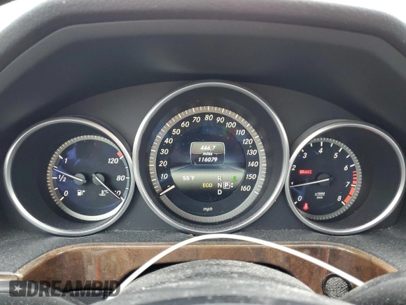 2014 Mercedes-Benz E 350 Luxury with VIN WDDHF8JB5EA926482, listed as a Copart auction lot 48589315 with 116,079 mi miles and Salvage title. Bid and sale history available at DreamBid. Image 9.