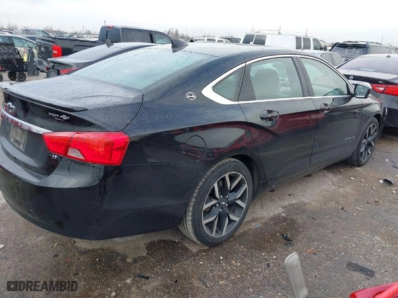 2018 Chevrolet Impala LT with VIN 2G1105S39J9143893, listed as a IAAI auction lot 41707099 with 98,926 mi miles. Bid and sale history available at carsss.com. Image 4.