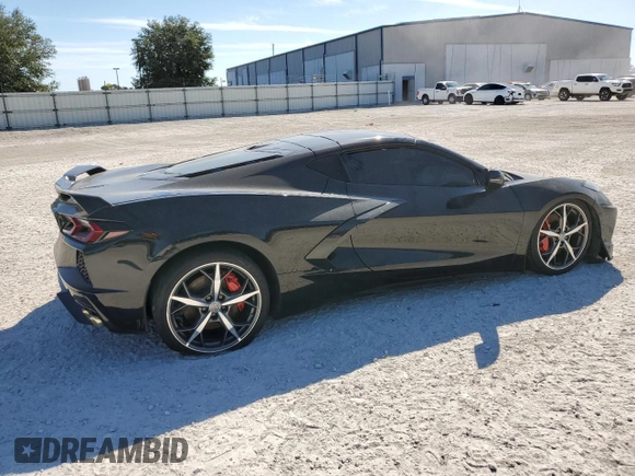 2021 Chevrolet Corvette 3LT with VIN 1G1YC2D43M5114028, listed as a Copart auction lot 77833474 with 34,521 mi miles and Clean Title. Bid and sale history available at carsss.com. Image 3.