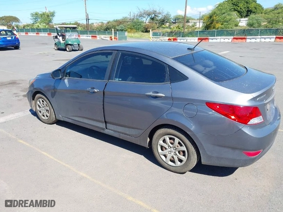 2013 Hyundai Accent GLS with VIN KMHCT4AE8DU559571, listed as a IAAI auction lot 41830783 with 88,170 mi miles. Bid and sale history available at carsss.com. Image 3.