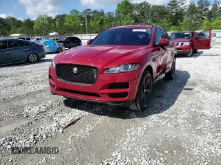 2018 Jaguar F-Pace 25t Premium with VIN SADCJ2FX6JA267072, listed as a Copart auction lot 52867035 with 77,057 mi miles and Salvage Title. Bid and sale history available at DreamBid. Image 14.