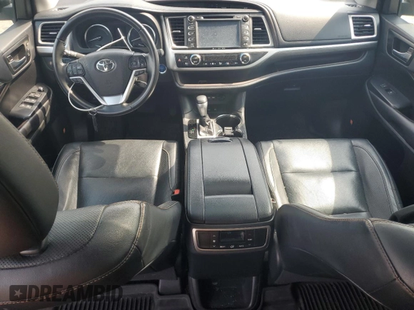 2019 Toyota Highlander Hybrid Limited with VIN 5TDDGRFH0KS078518, listed as a Copart auction lot 60562235 with 132,425 mi miles and Salvage title. Bid and sale history available at DreamBid. Image 8.