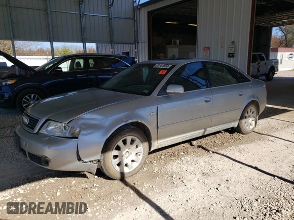 1999 Audi A6 with VIN WAUBA24B3XN112167, listed as a Copart auction lot 80744854 with 205,998 mi miles and Salvage Title. Bid and sale history available at carsss.com. Image 1.