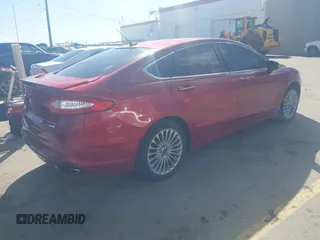 2016 Ford Fusion Titanium with VIN 3FA6P0K93GR251547, listed as a IAAI auction lot 41823007 with 127,796 mi miles and . Bid and sale history available at carsss.com. Image 4.