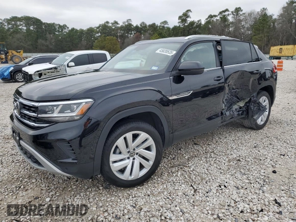 2023 Volkswagen Atlas SE with VIN 1V2WC2CA3PC209564, listed as a Copart auction lot 45835535 with 17,289 mi miles and Salvage title. Bid and sale history available at DreamBid. Image 1.