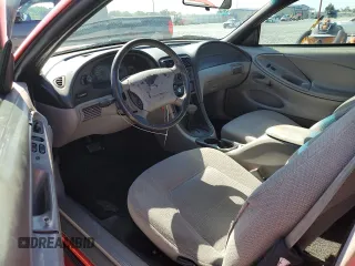 2000 Ford Mustang with VIN 1FAFP4045YF162222, listed as a Copart auction lot 52357355 with 216,251 mi miles and Salvage Title. Bid and sale history available at carsss.com. Image 8.