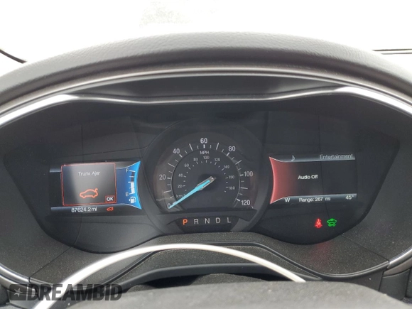 2020 Ford Fusion Hybrid SE with VIN 3FA6P0LU2LR206919, listed as a Copart auction lot 48702833 with 87,624 mi miles. Bid and sale history available at carsss.com. Image 9.