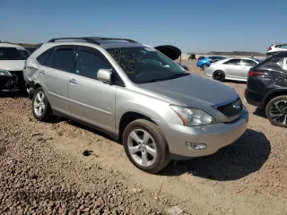2008 Lexus RX 350 with VIN 2T2GK31U68C050703, listed as a Copart auction lot 52645805 with 130,086 mi miles and Salvage Title. Bid and sale history available at DreamBid. Image 4.