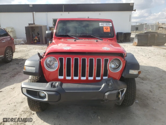 2019 Jeep Wrangler Unlimited Sport S with VIN 1C4HJXDGXKW611346, listed as a Copart auction lot 44213035 with 145,981 mi miles and Salvage Title. Bid and sale history available at carsss.com. Image 5.