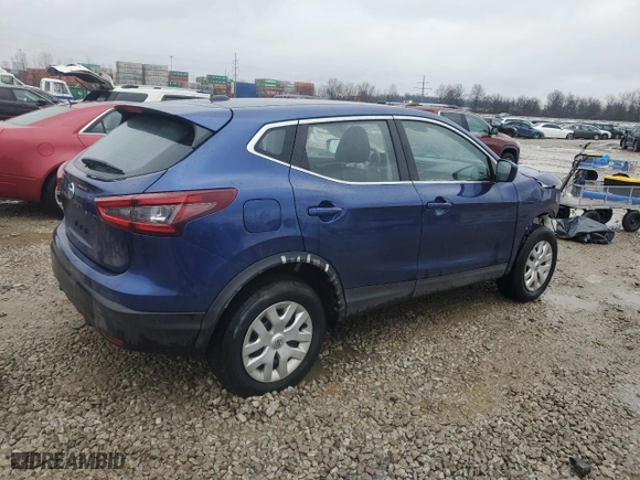 2020 Nissan Rogue Sport SL with VIN JN1BJ1CVXLW266827, listed as a Copart auction lot 43175725 with 96,845 mi miles and Salvage Title. Bid and sale history available at carsss.com. Image 3.