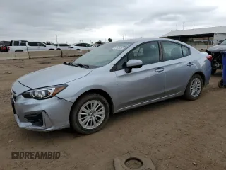 2017 Subaru Impreza Premium with VIN 4S3GKAB67H3622556, listed as a Copart auction lot 61629265 with 86,580 mi miles and Salvage title. Bid and sale history available at DreamBid. Image 1.