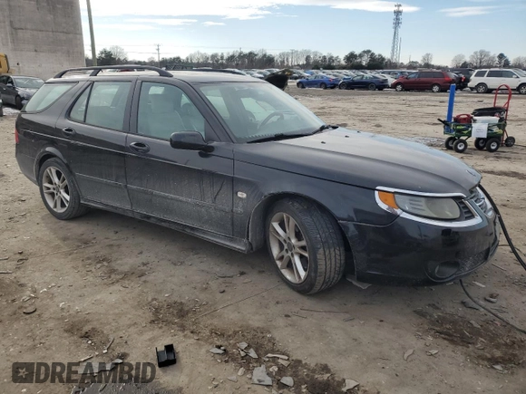 2006 Saab 9-5 with VIN YS3ED59G163523647, listed as a Copart auction lot 88954345 with 218,832 mi miles and Clean Title. Bid and sale history available at carsss.com. Image 4.