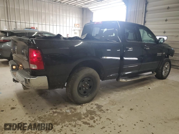 2018 Ram 1500 Big Horn z VIN 1C6RR7GT1JS348540, wystawiony jako Copart lot #45949555 z przebiegiem 88 987 mil mil oraz Szkoda całkowita • Salvage title. Historia ofert i sprzedaży dostępna na DreamBid. Obrazek 3.