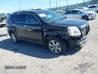 2017 GMC Terrain SLT with VIN 2GKFLUEK9H6127016, listed as a IAAI auction lot 41743443 with 1 mi miles. Bid and sale history available at carsss.com. Image 1.