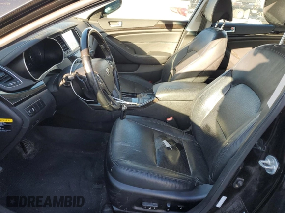2014 Kia Cadenza Premium with VIN KNALN4D74E5145708, listed as a Copart auction lot 83370854 with 246,354 mi miles and Clean Title. Bid and sale history available at carsss.com. Image 7.