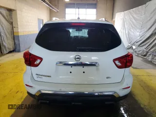 2018 Nissan Pathfinder SL with VIN 5N1DR2MN5JC615342, listed as a Copart auction lot 48950495 with 141,647 mi miles and Clean Title. Bid and sale history available at DreamBid. Image 6.