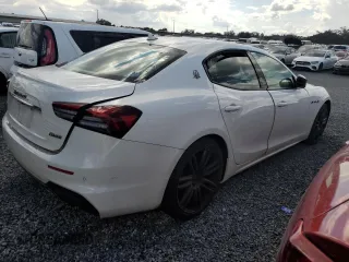 2021 Maserati Ghibli S with VIN ZAM57YSA6M1378227, listed as a Copart auction lot 73846784 with Not provided miles and Non repairable. Bid and sale history available at DreamBid. Image 3.