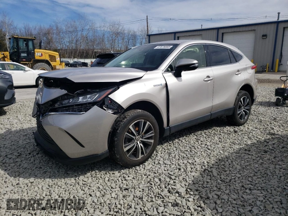 2021 Toyota Venza LE with VIN JTEAAAAH5MJ054790, listed as a Copart auction lot 47675555 with 42,120 mi miles and Salvage Title. Bid and sale history available at carsss.com. Image 1.