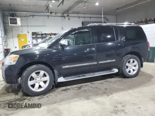 2010 Nissan Armada Titanium z VIN 5N1AA0NC7AN620297, wystawiony jako Copart lot #56560705 z przebiegiem 178 960 mil mil oraz Nie do naprawy • Non repairable. Historia ofert i sprzedaży dostępna na DreamBid. Obrazek 1.