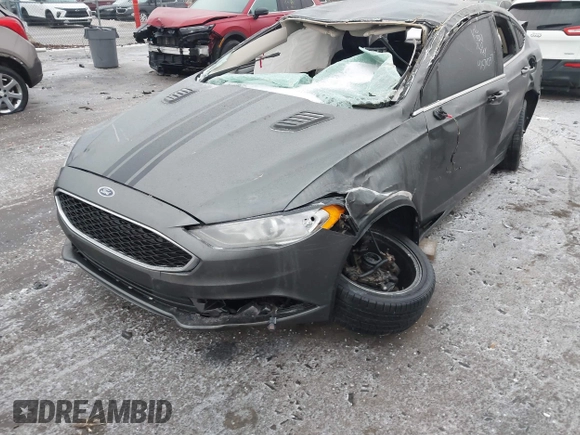 2017 Ford Fusion SE with VIN 3FA6P0H97HR199980, listed as a IAAI auction lot 41570237 with 89,612 mi miles. Bid and sale history available at carsss.com. Image 2.