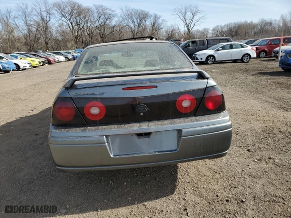 2004 Chevrolet Impala LS with VIN 2G1WH52K149247563, listed as a Copart auction lot 48766215 with 324,050 mi miles and Salvage Title. Bid and sale history available at carsss.com. Image 6.