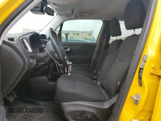 2017 Jeep Renegade Latitude with VIN ZACCJBBB9HPF02614, listed as a Copart auction lot 51486155 with 81,657 mi miles and Salvage Title. Bid and sale history available at carsss.com. Image 7.